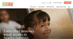 Desktop Screenshot of herbalifefamilyfoundation.org